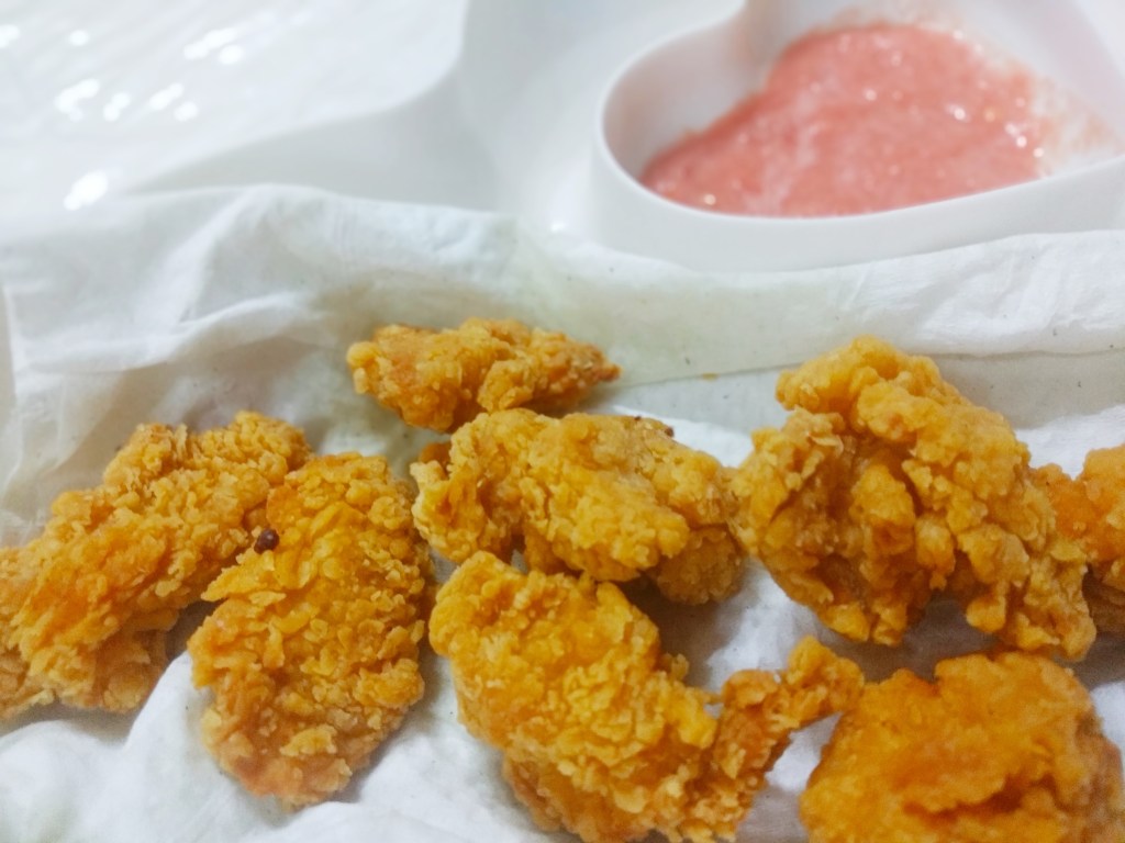 A plate of food
Description automatically generated